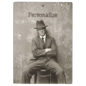 ヴィンテージマフィアおもしろいギャング クリップボード (裏面)