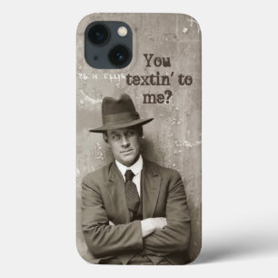 ヴィンテージマフィアおもしろいギャング iPhone 13ケース