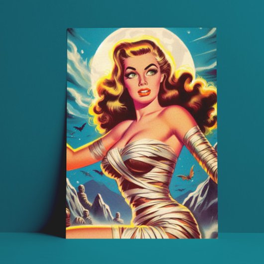 ヴィンテージママの娘 ポストカード