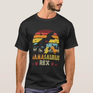 ヴィンテージママサウルスレックスおもしろい恐竜の母の日 Tシャツ