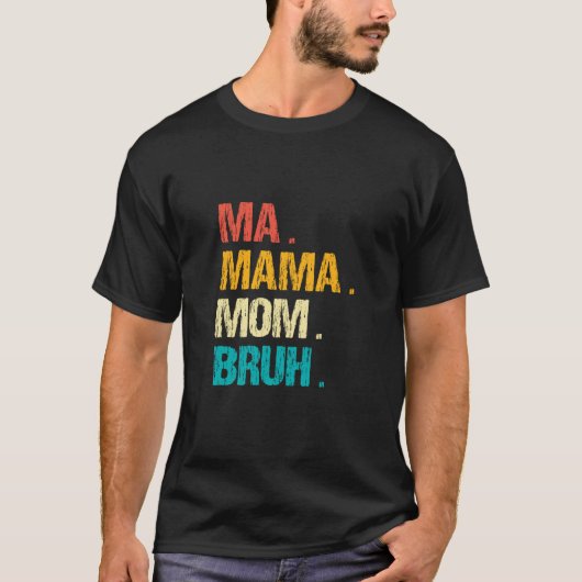 ヴィンテージママママママブリュハッピーママザーズ Tシャツ (正面)