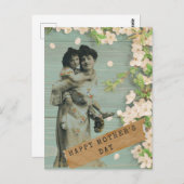 ヴィンテージママ アルターアート 母の日 ポストカード (正面/裏面)