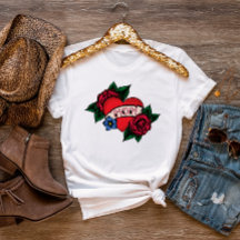 ヴィンテージママTattoo女性のTシャツ