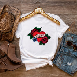 ヴィンテージママTattoo女性のTシャツ Tシャツ