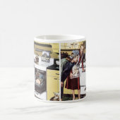 ヴィンテージマムインザキッチン料理アイースターハム コーヒーマグカップ (中央)