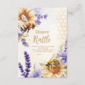 ヴィンテージマムビーイエローパープルディッパーラッフル エンクロージャーカード (正面)