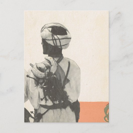 ヴィンテージマラケシュ、マロク、アバーガード ポストカード (正面)