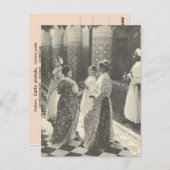 ヴィンテージマラケシュ、マロク、レディース ポストカード (正面/裏面)