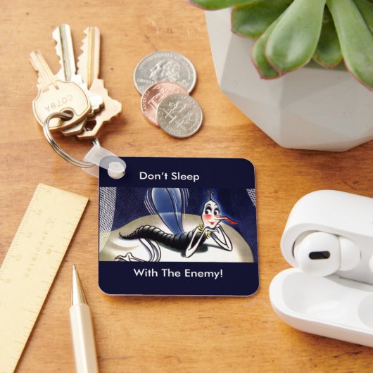 ヴィンテージマラリア蚊 キーホルダー (デスク)