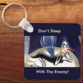 ヴィンテージマラリア蚊 キーホルダー (正面)