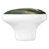 ヴィンテージマラードアヒル風化葉書 セラミックノブ (側面)