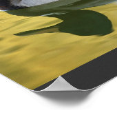 ヴィンテージマラードダックアートプリントポスター ポスター (角)