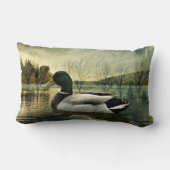 ヴィンテージマラードダック風化はがき ランバークッション (裏面)