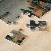 ヴィンテージマリタイムニューヨークヨットクラブレガッタ ジグソーパズル (側面)