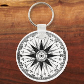 ヴィンテージマリナーズコンパスキーチェーン キーホルダー (正面)