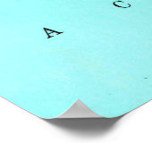 ヴィンテージマリブ・カリフォルニアの地図(1950) ポスター (角)