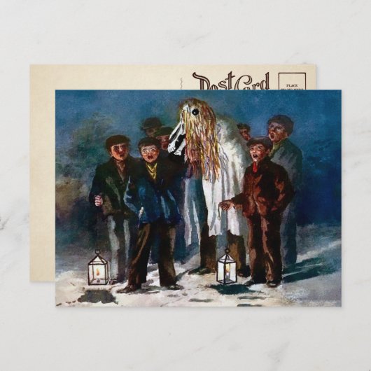 ヴィンテージマリロイドクリスマスポストカード ポストカード (正面/裏面)