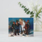 ヴィンテージマリロイドクリスマスポストカード ポストカード (スタンド正面)