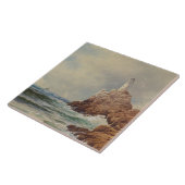 ヴィンテージマリンライトハウスアルフレッドトンプソンブリッシャー タイル (側面)