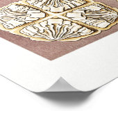 ヴィンテージマリンライフイラストレーション ポスター (角)