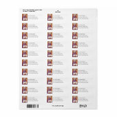 ヴィンテージマリーとイエスを管理者に ラベル (フルシート)