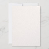 ヴィンテージマリーアントワネットビクトリアンブライダルシャワー 招待状 (裏面)