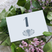 ヴィンテージマリーアントワネットロココ結婚テンプレート テーブルナンバー