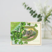 ヴィンテージマリーキャッスルセントパトリックのデイカード ポストカード (スタンド正面)