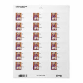 ヴィンテージマリージュウィズマンガーギフトラベル ラベル (フルシート)