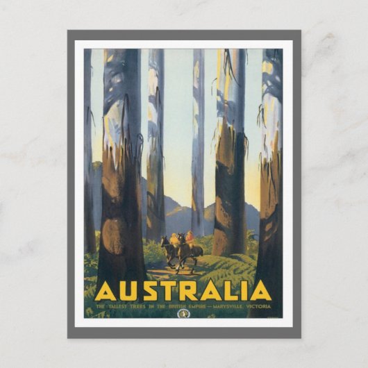 ヴィンテージマリーズビルビクトリアオーストラリア ポストカード (正面)