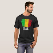 ヴィンテージマリ国旗 Tシャツ (正面フル)