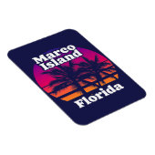 ヴィンテージマルコアイランドビーチフロリダ マグネット (右側)