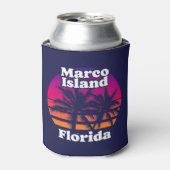 ヴィンテージマルコアイランドビーチフロリダ 缶クーラー (缶正面)