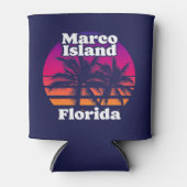 ヴィンテージマルコアイランドビーチフロリダ 缶クーラー (正面)