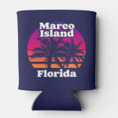 ヴィンテージマルコアイランドビーチフロリダ 缶クーラー (裏面)