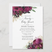 ヴィンテージマルサラと金ゴールドドライブBy Shower 招待状 (正面)