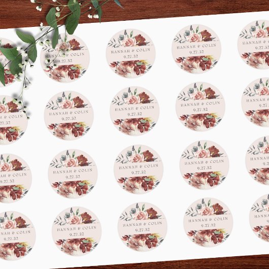 ヴィンテージマルサラ赤面プーターフローラ ラウンドシール