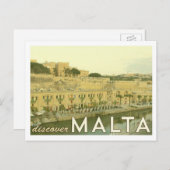 ヴィンテージマルタハガキ ポストカード (正面/裏面)