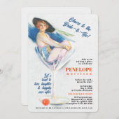 ヴィンテージマルチニガールバチェロレッテ 招待状