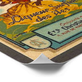 ヴィンテージマルティニーク旅行ポスター ポスター (角)