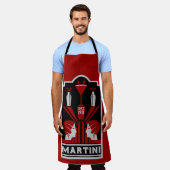 ヴィンテージマルティーニアールデコ エプロン (着用した状態)