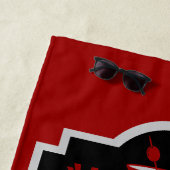 ヴィンテージマルティーニアールデコ ビーチタオル (インサイチュ)