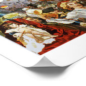 ヴィンテージマルディグラスポスター ポスター (角)