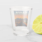 ヴィンテージマルファテキサス州 ショットグラス (裏面)