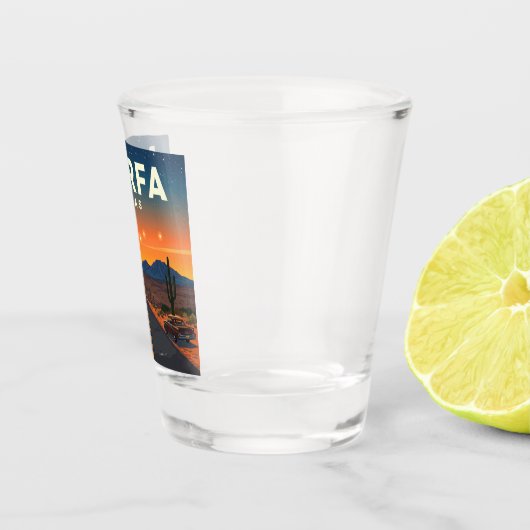 ヴィンテージマルファテキサス州 ショットグラス (右)