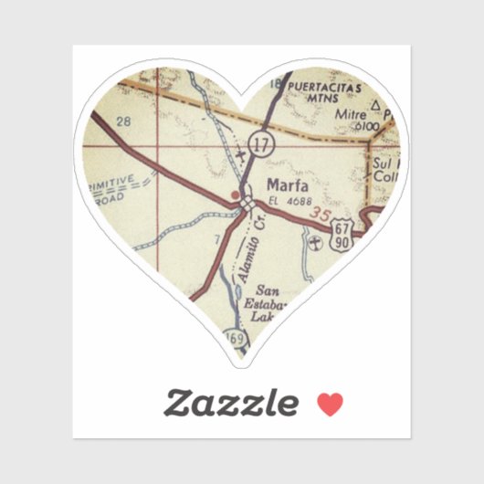 ヴィンテージマルファTXマップ シール (シート)