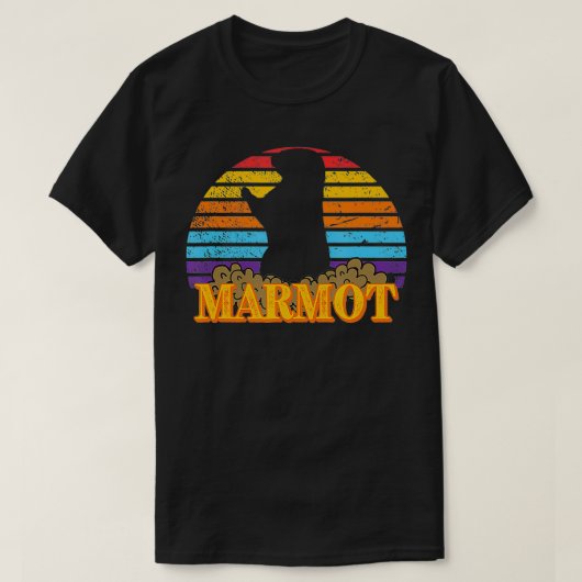 ヴィンテージマルモ動揺してレトロサン動物愛好家 Tシャツ (デザイン正面)