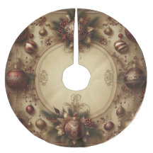 ヴィンテージマルーンと金ゴールドクリスマス