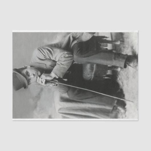 ヴィンテージマンイントップハットティッシュペーパー 薄葉紙 (正面)