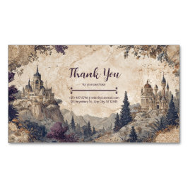 ヴィンテージマンガアンティークマップフェアユタレ マグネット名刺